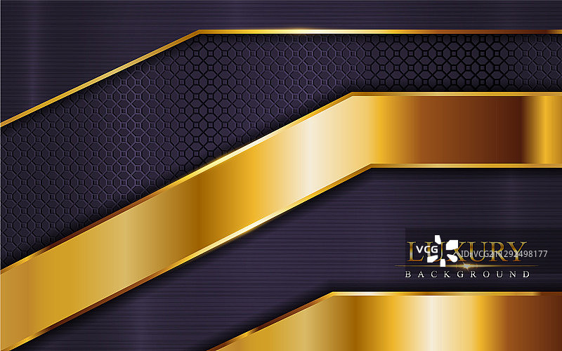 金色线条奢华紫色背景图片素材