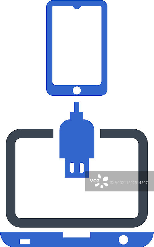 连接数据线图标图片素材