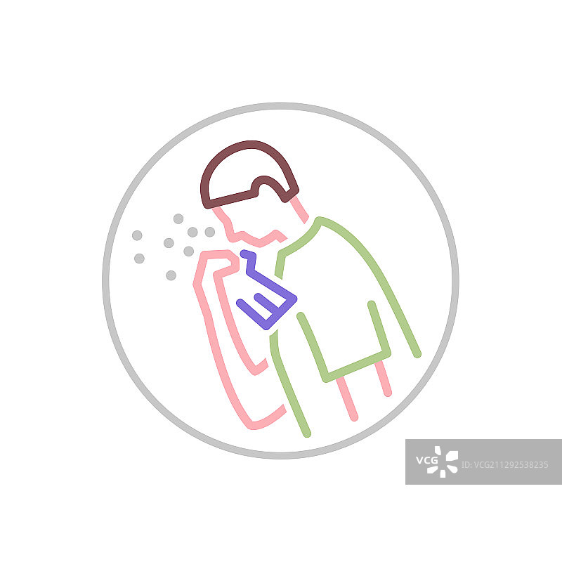 新冠病毒卫生图标-02图片素材