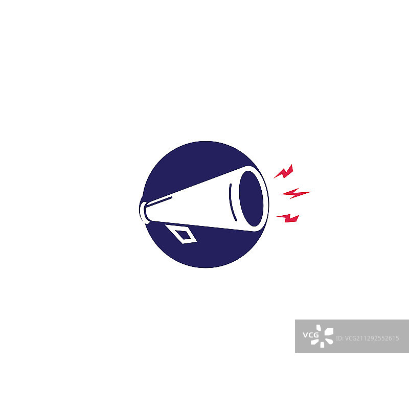 喇叭标志设计图片素材