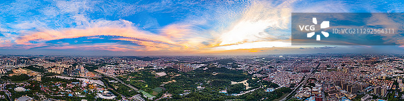 长隆晚霞图片素材