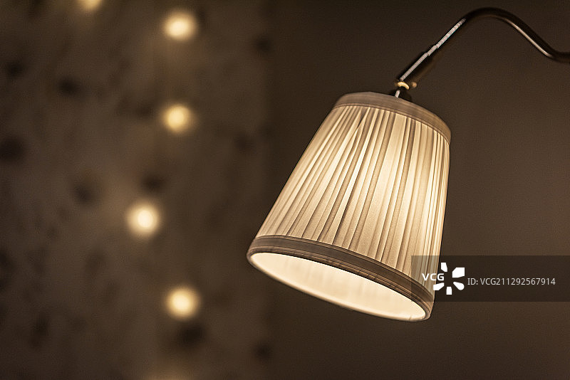 灯具店里展出的单个电灯的摄影照片图片素材