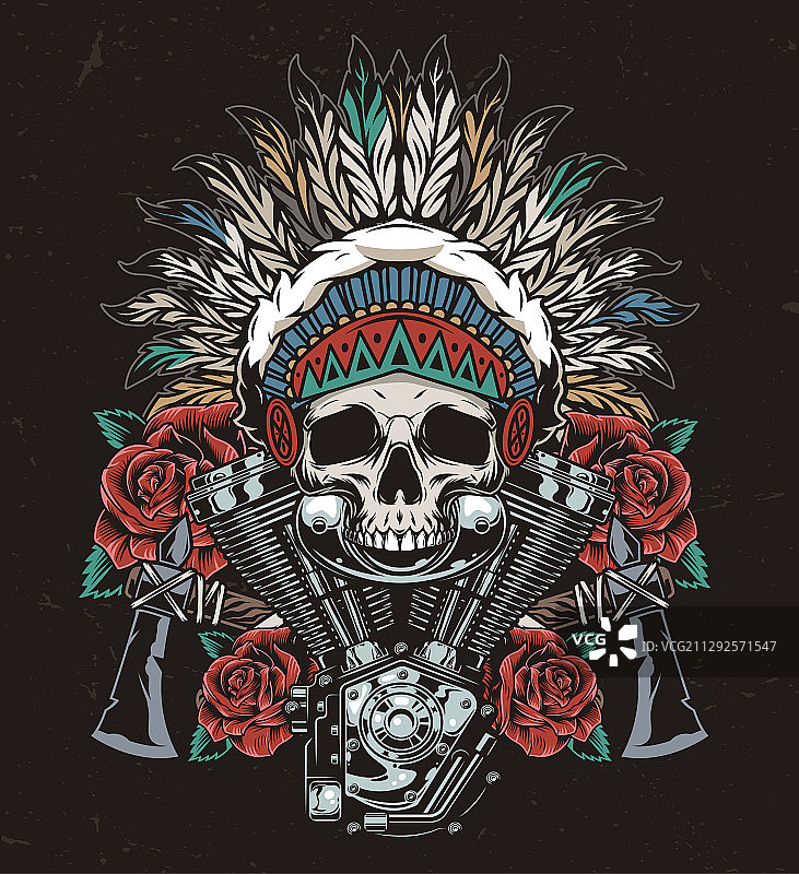 复古狂野西部概念图片素材