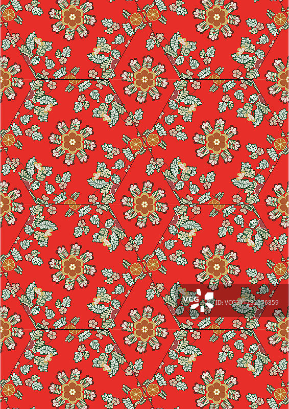 中国风传统纹样图案元素图片素材