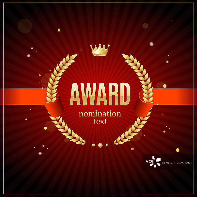 逼真的3D月桂花环奖图片素材