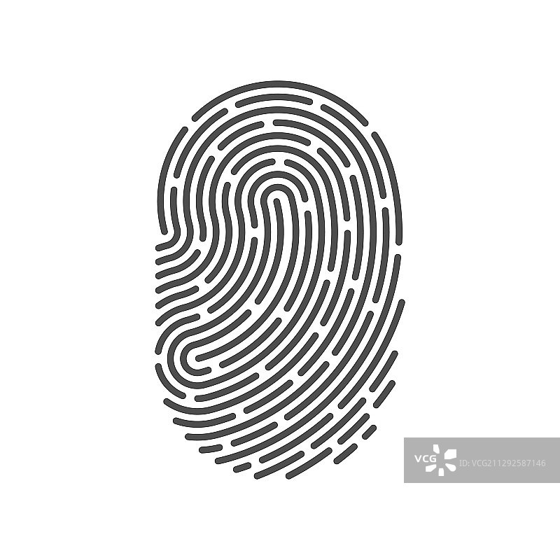 指纹识别App图标图片素材