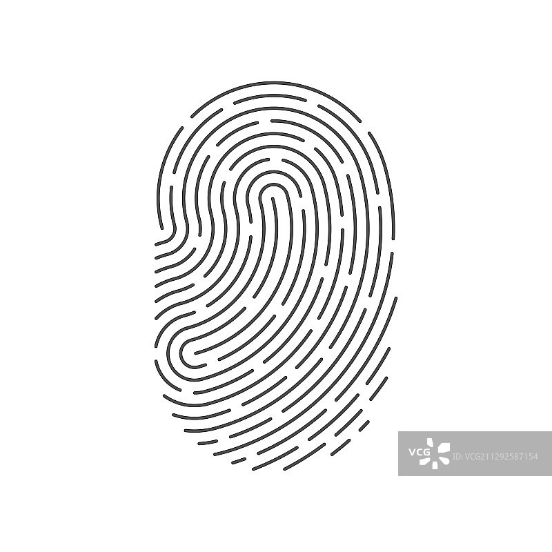 指纹识别App图标图片素材