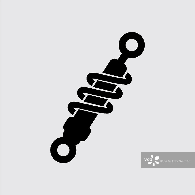 汽车悬架减震器图标符号图片素材