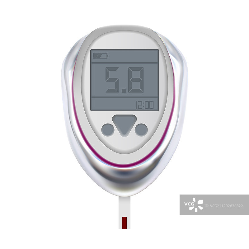 血糖仪医用电子设备图片素材