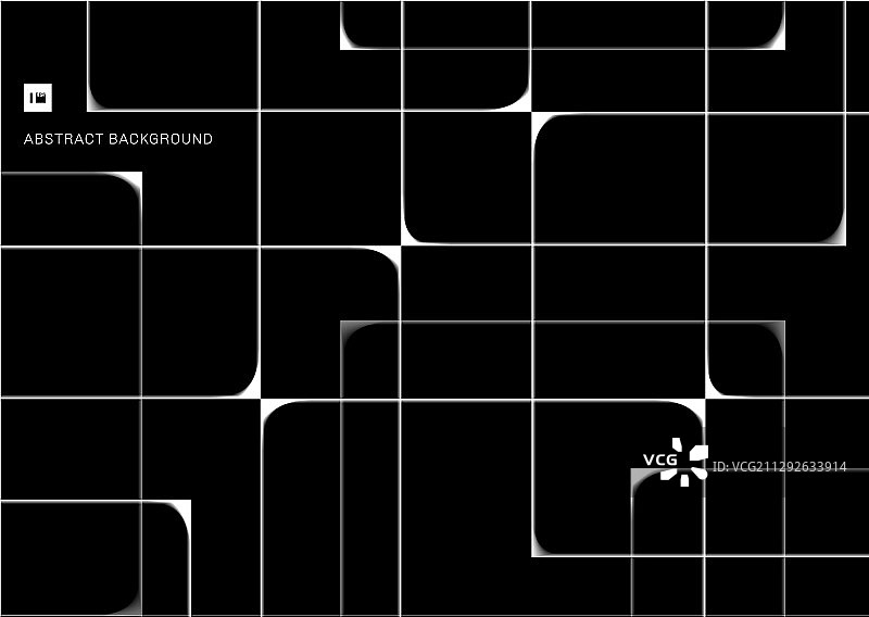 白色相交几何抽象图案图片素材