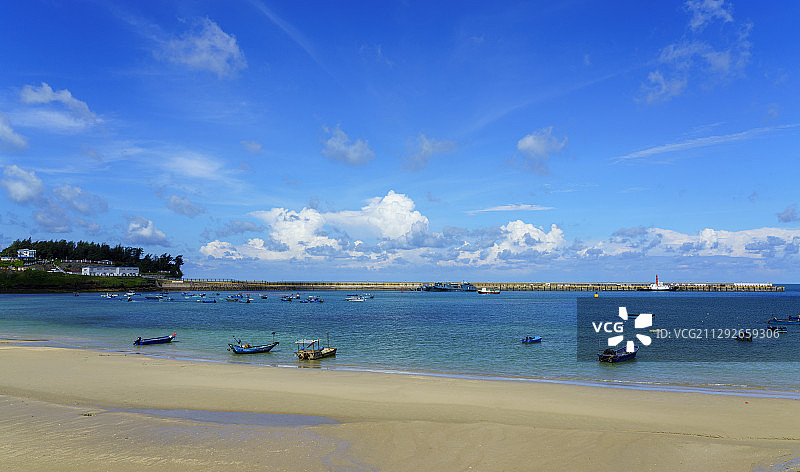 中国最美岛屿北海涠洲岛图片素材