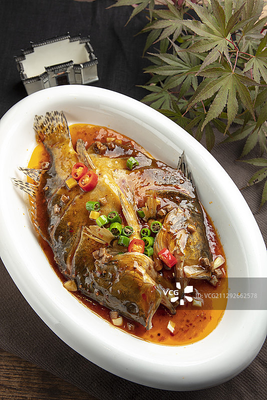 黄山徽州臭鳜鱼图片素材