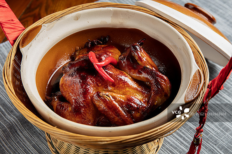 炭烤鸡肉图片素材