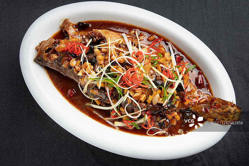 黄山徽州臭鳜鱼图片素材