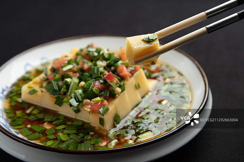 陕西农家搅团图片素材