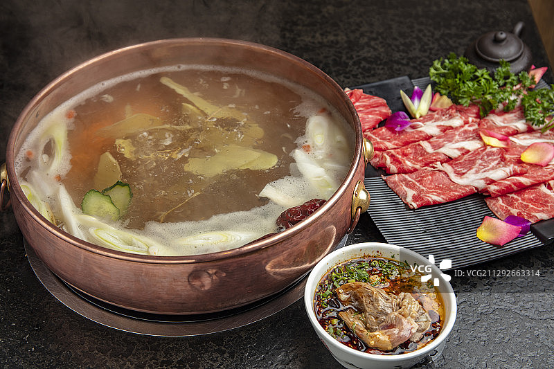 潮汕涮火锅图片素材