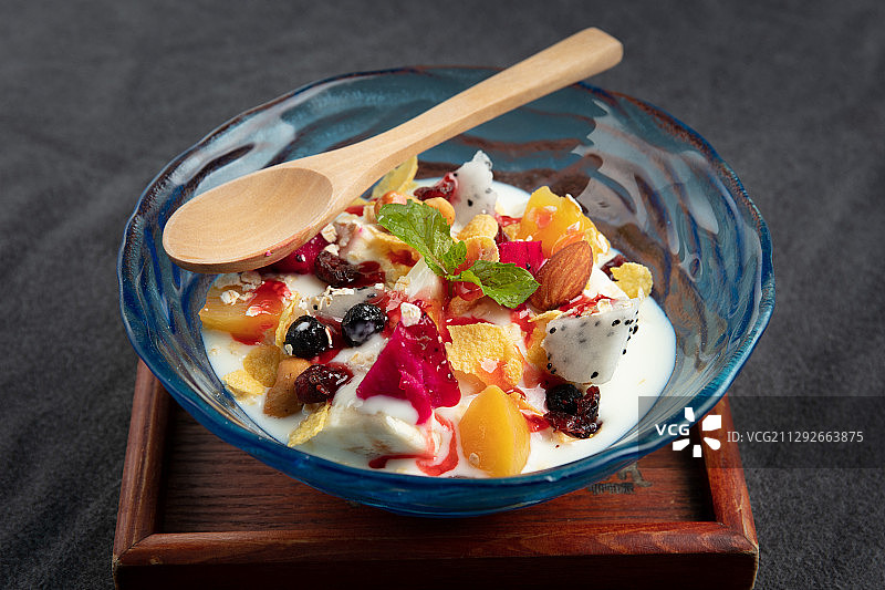 麦斯林水果沙拉图片素材