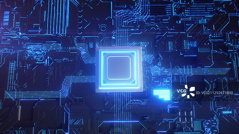 C4D芯片图片素材