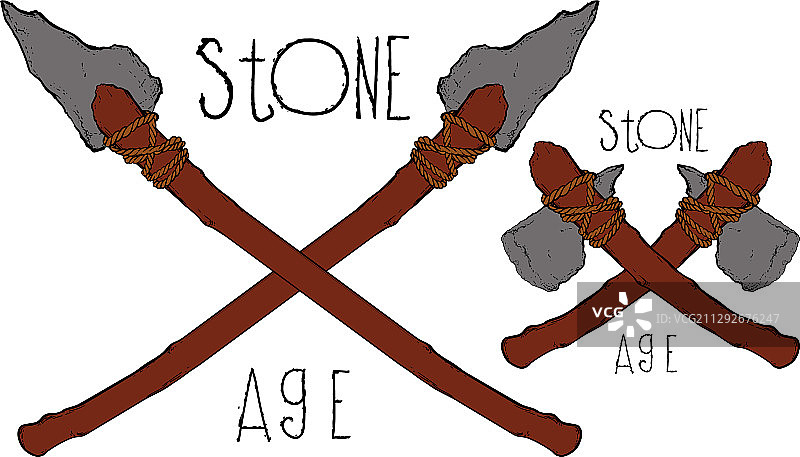 石器时代工具图片素材