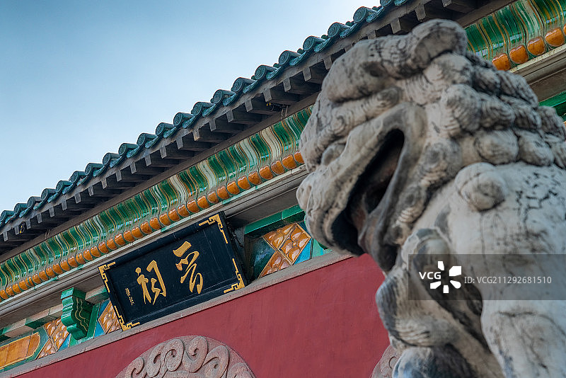 太原晋祠图片素材