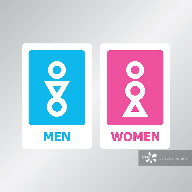 卫生间标识图片素材