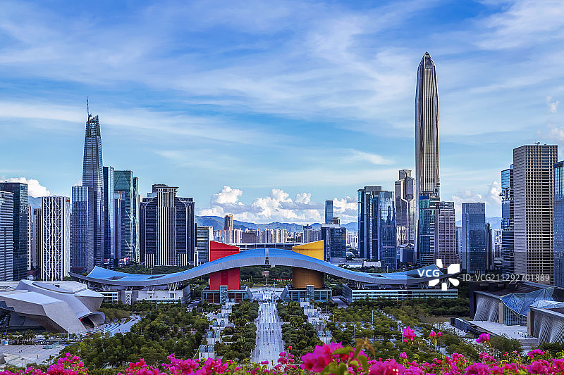 深圳城市风光图片素材
