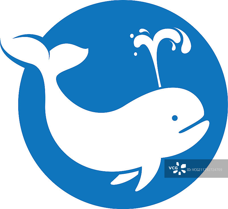 座头鲸图标图片素材