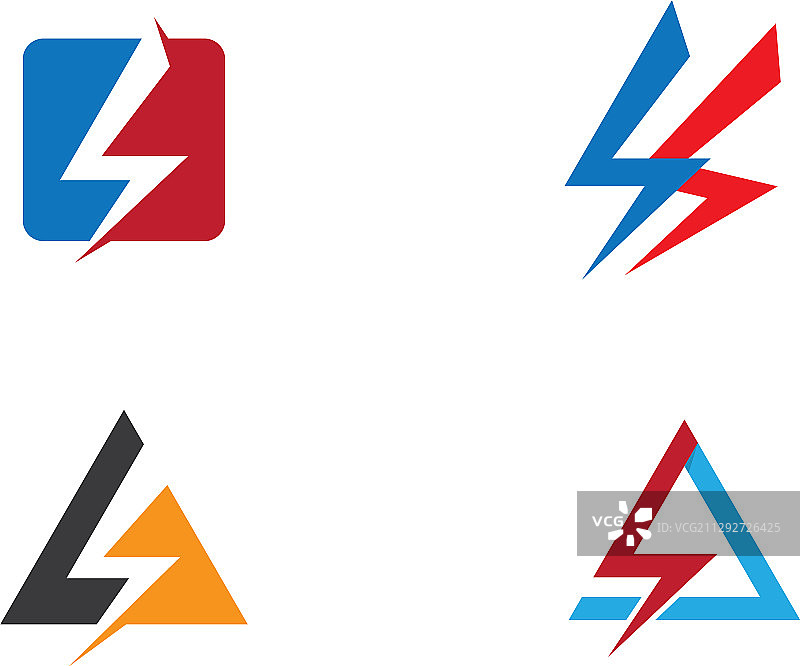 雷电图标图片素材