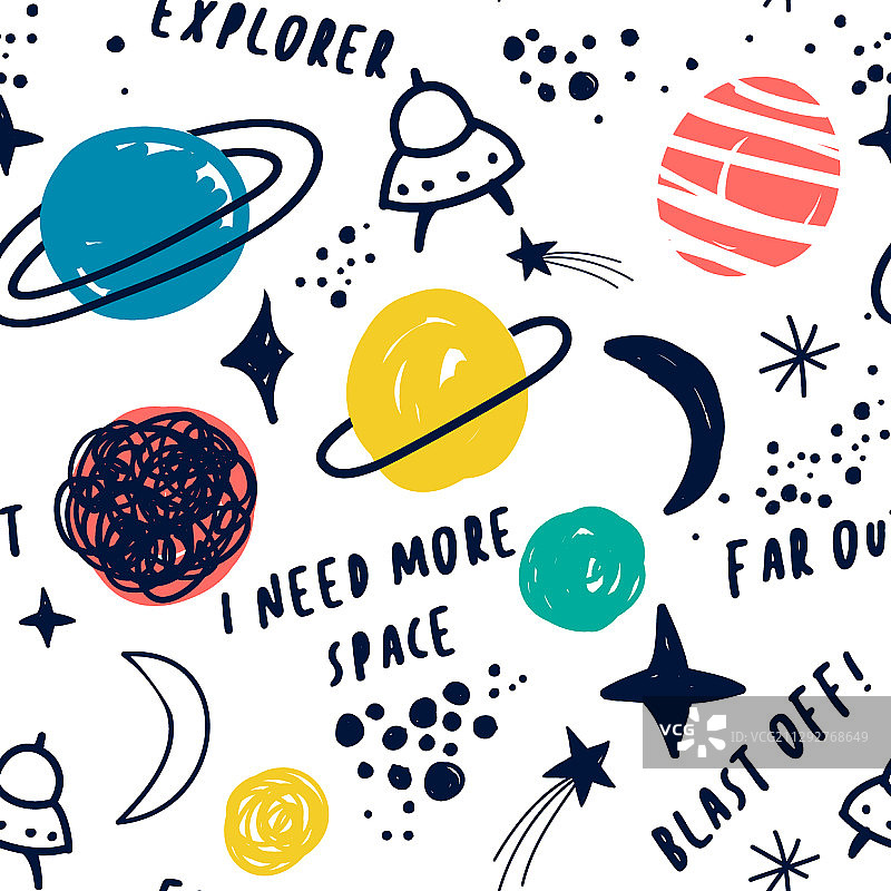 太空图案图片素材