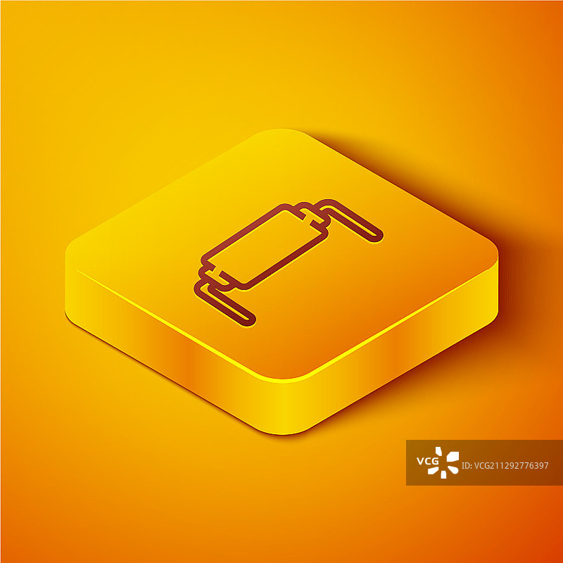 2.5D线条电阻电力图标图片素材