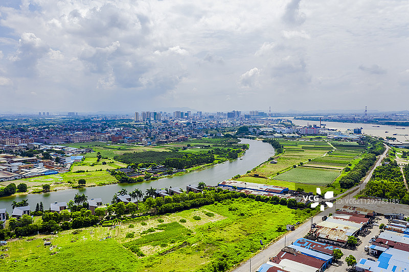 广东东莞市东江风光图片素材