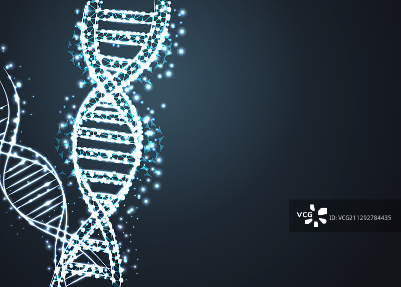 抽象人类DNA背景设计图片素材