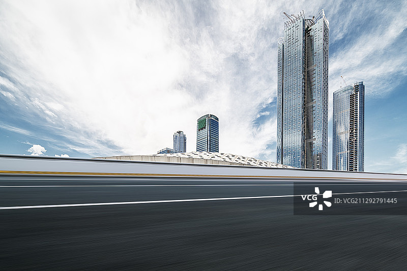 珠海横琴岛商务区创意合成图片素材