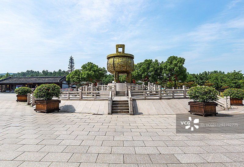 江苏省无锡市三国城旅游风景区图片素材