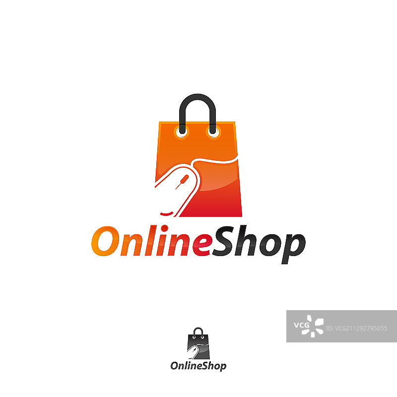在线商店Logo设计模板图片素材