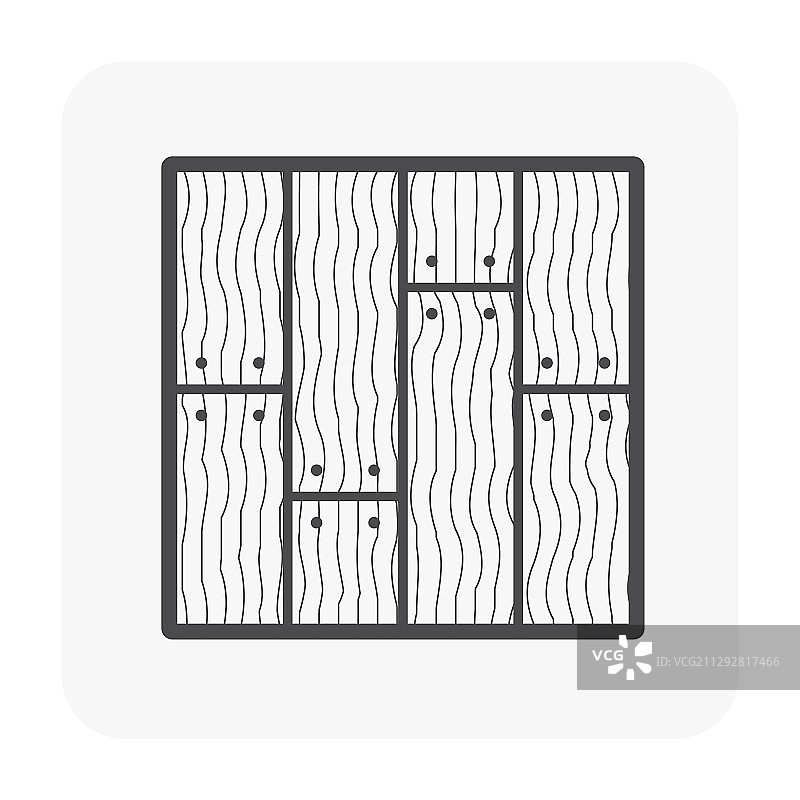 黑色地板图标图片素材