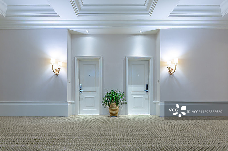 现代别墅室内空间图片素材