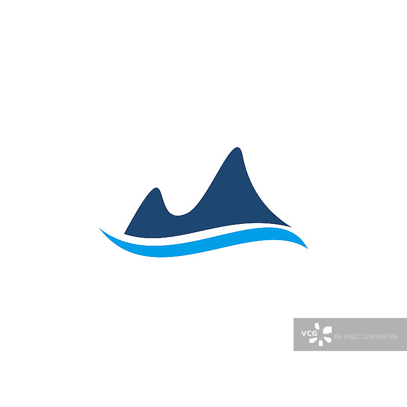 山标志设计模板图片素材