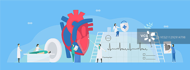 心脏科限制性疾病图片素材