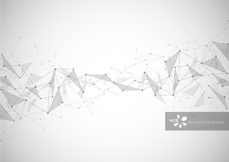 抽象连接点线图片素材