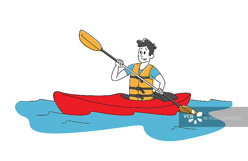 皮划艇运动休闲或比赛图片素材