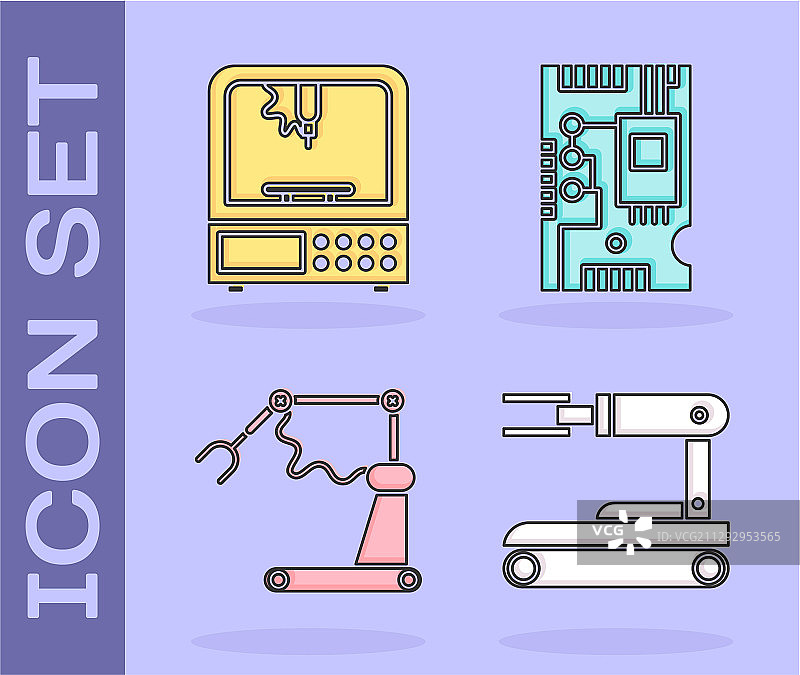 机器人3D打印机工业机器人图片素材