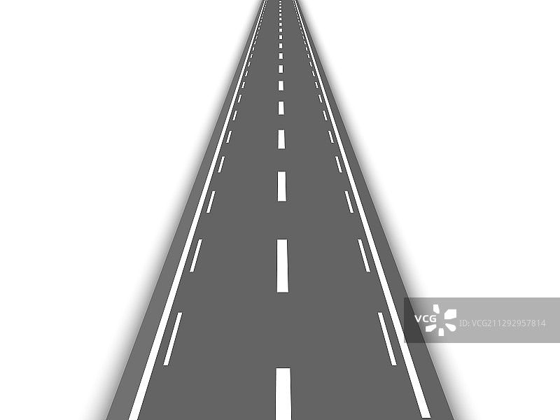 笔直道路模板透视图图片素材