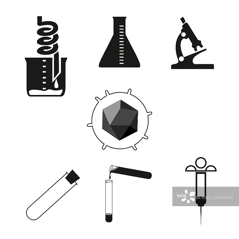 化学试管图标图片素材