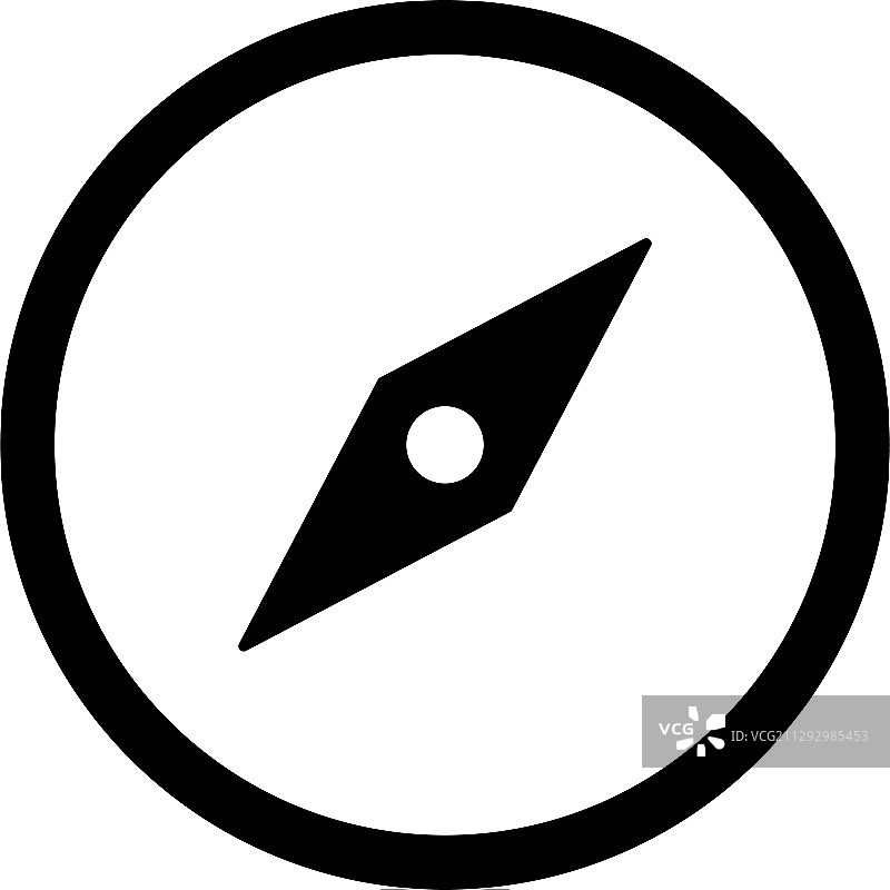 旅行指南针图标设计模板图片素材