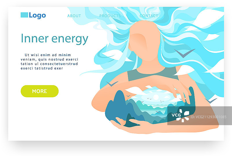 微妙的能量概念深奥的人类思维图片素材