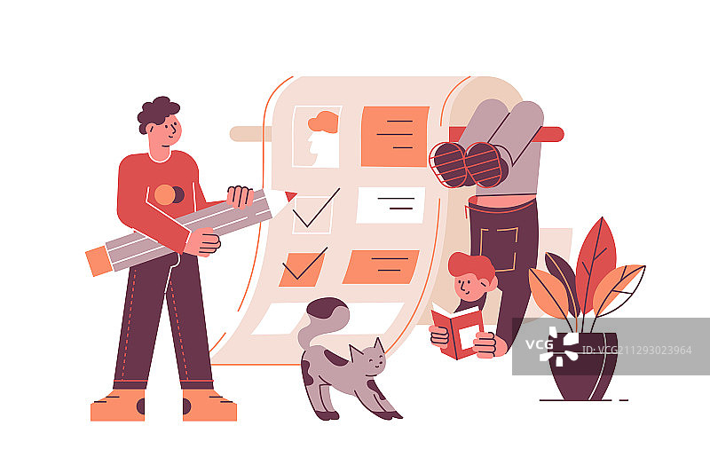 男人在线填写表格图片素材