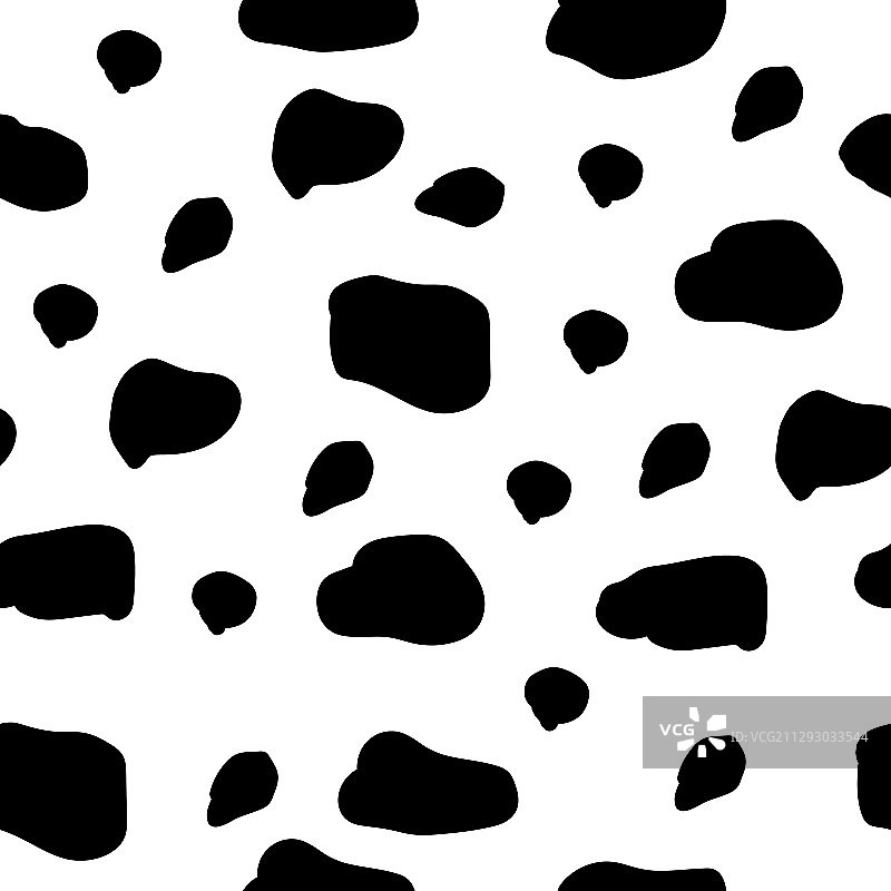 重复的奶牛皮纹理图案图片素材