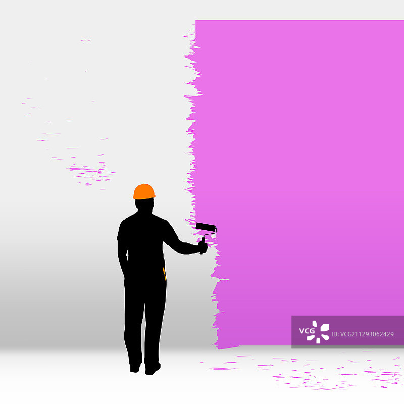 油漆工人03图片素材