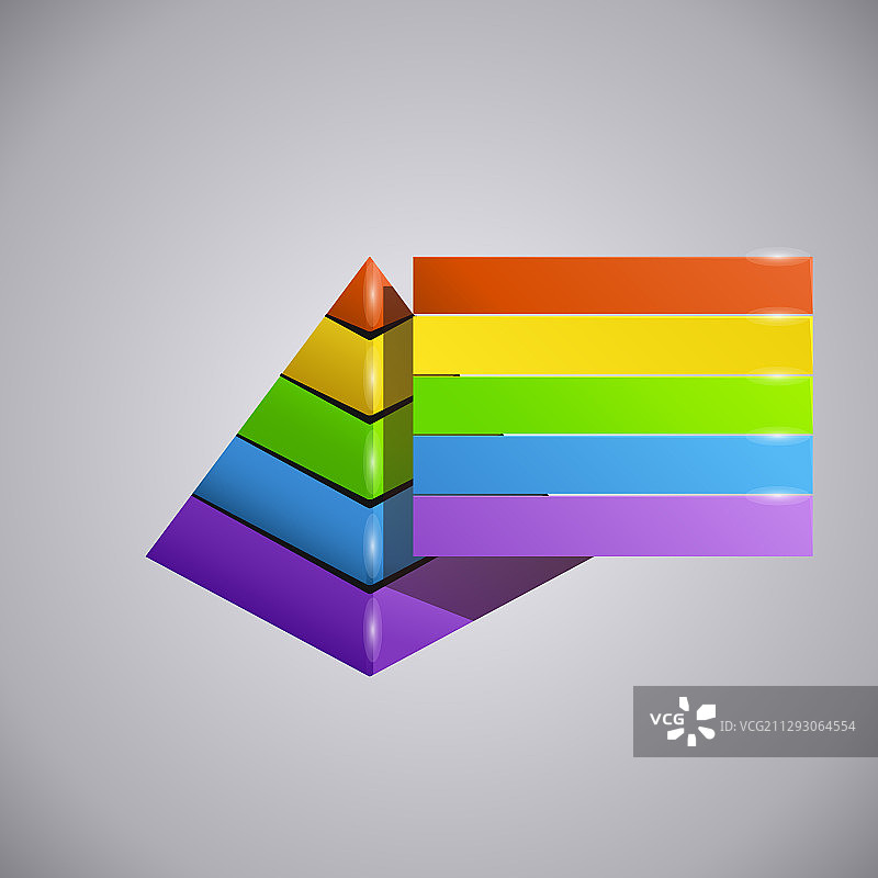 商业金字塔图片素材